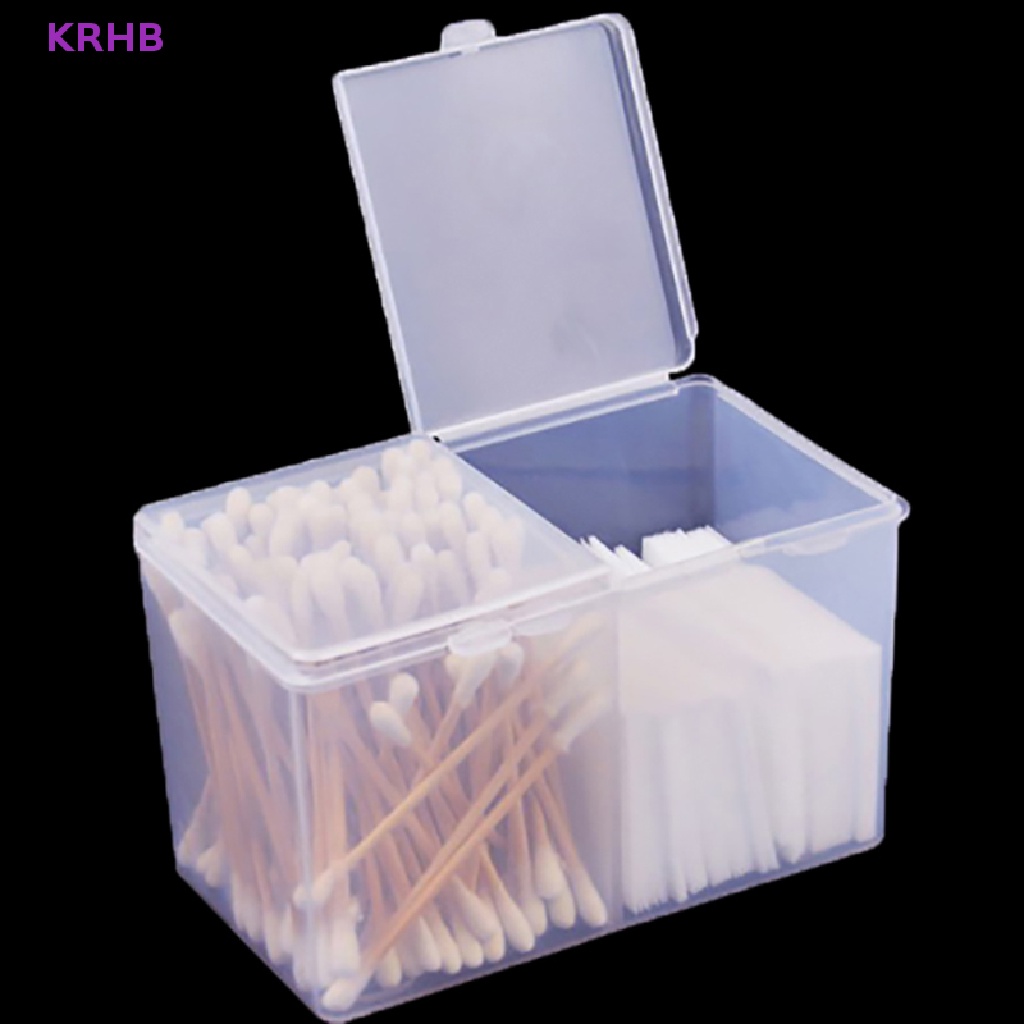 Hộp Đựng Bông Tẩy Trang Bằng Cotton Trong Suốt Mới