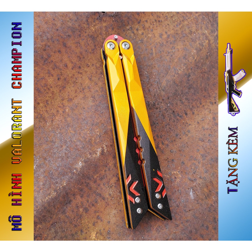 Mô hình Champion Valorant Full Kim loại. Tặng giá đỡ