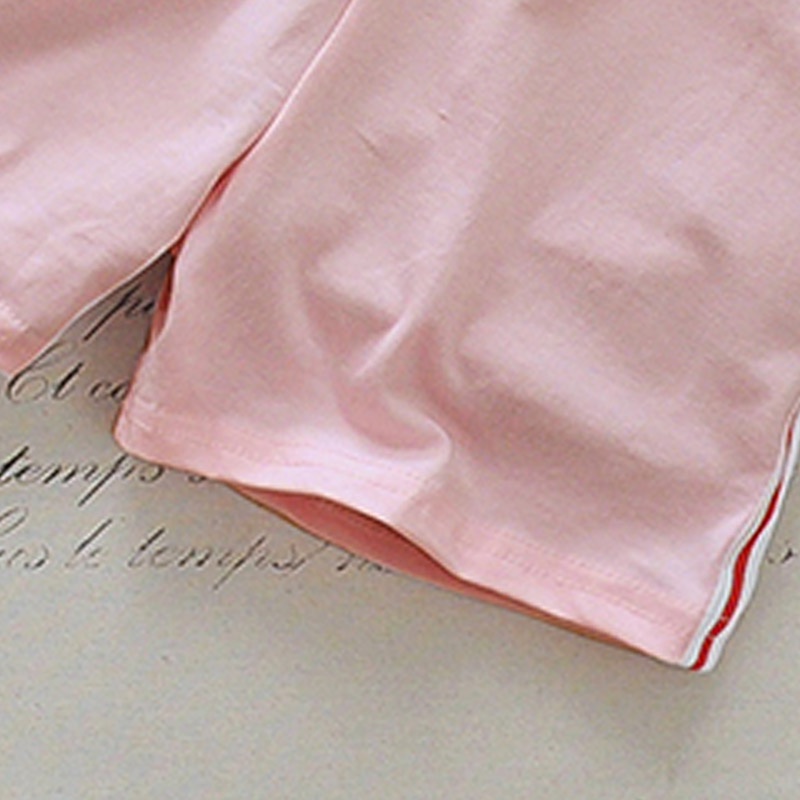 BEAR LEADER Bộ Áo Sơ Mi Họa Tiết Hoạt Hình Phối Quần Short Thời Trang Mùa Hè Xinh Xắn Cho Bé Gái Từ 2-6 Tuổi