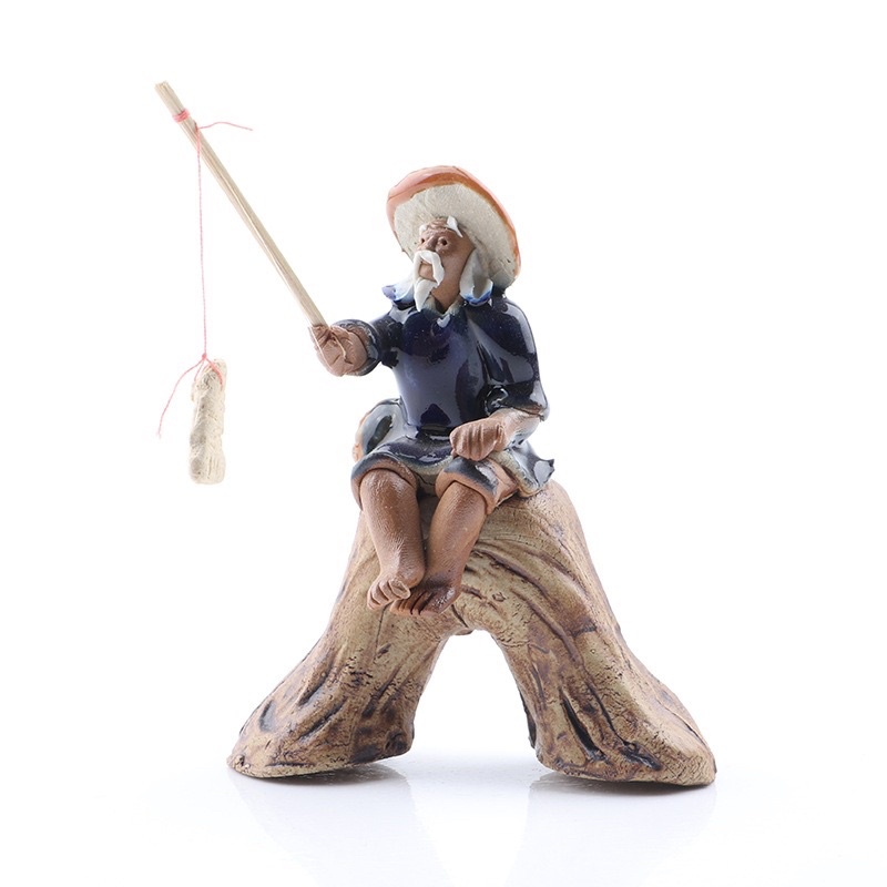 ÔNG CÂU CÁ TIỂU CẢNH