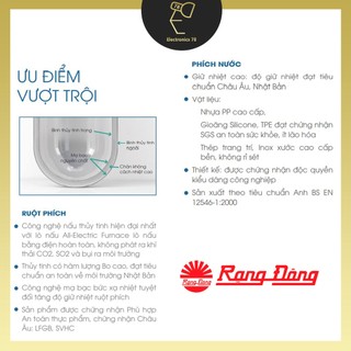 Phích pha trà, giữ nhiệt Rạng Đông - 1542 N2.E [1.5 Lít]