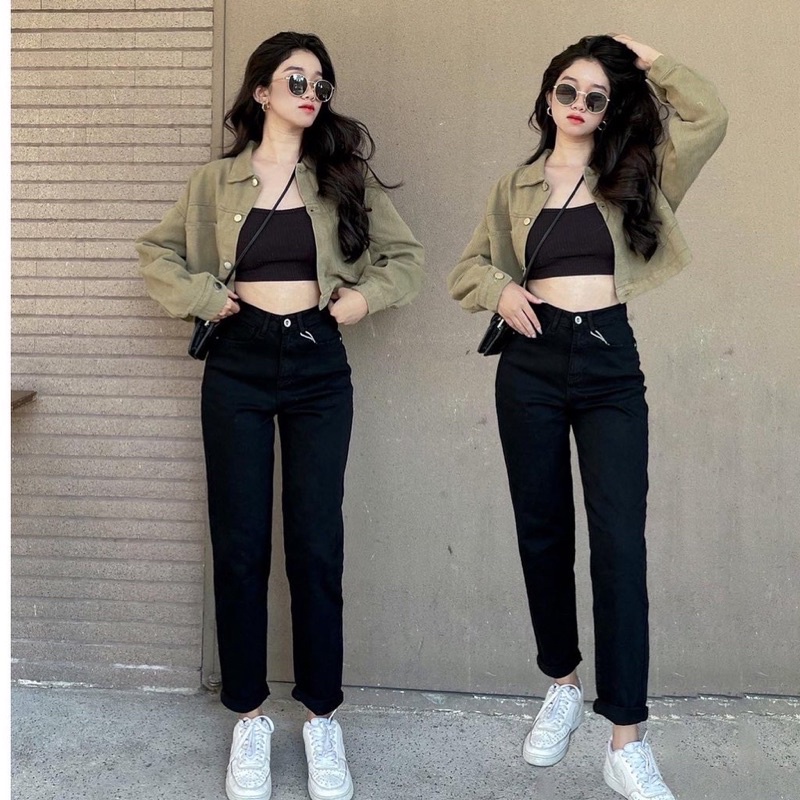 Quần bagggy dài 100p bò việt nam xuất khẩu , jeans vnxk