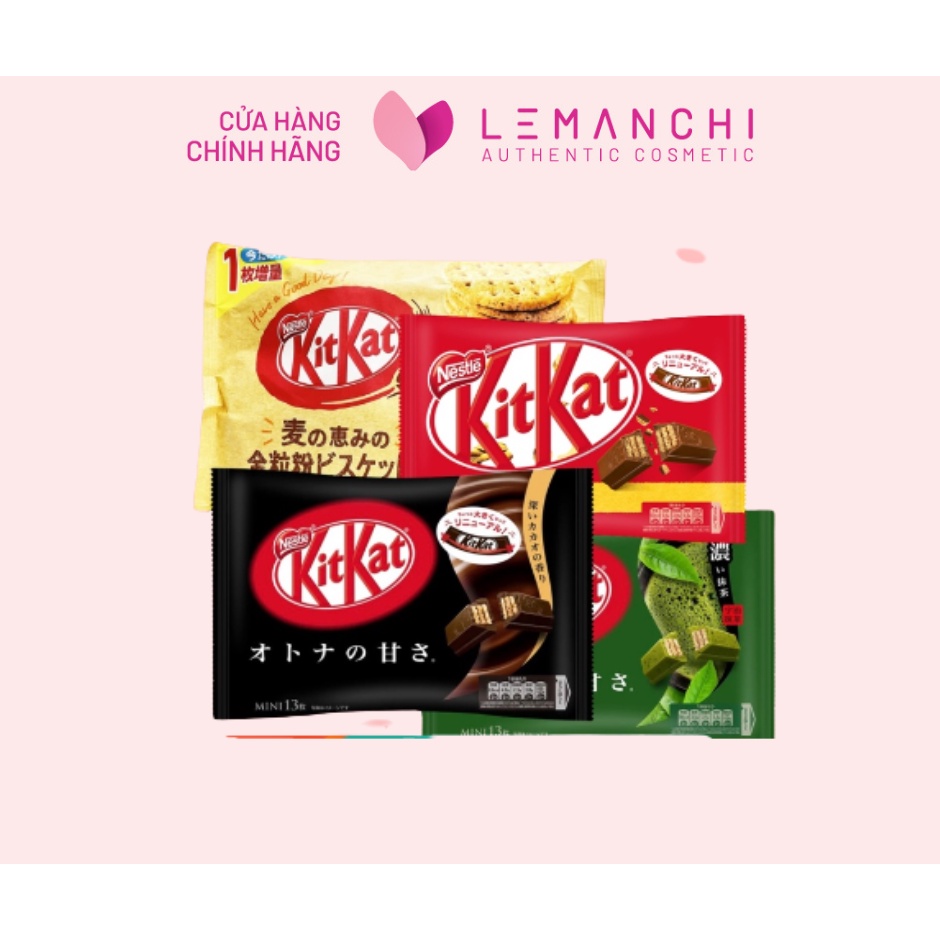 Bánh Kitkat Nhật Bản kẹo bánh xốp Nestle Kitkat đủ vị thơm ngon đủ vị