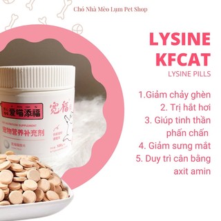 Viên lẻ lysin kfcat hỗ trợ hô hấp