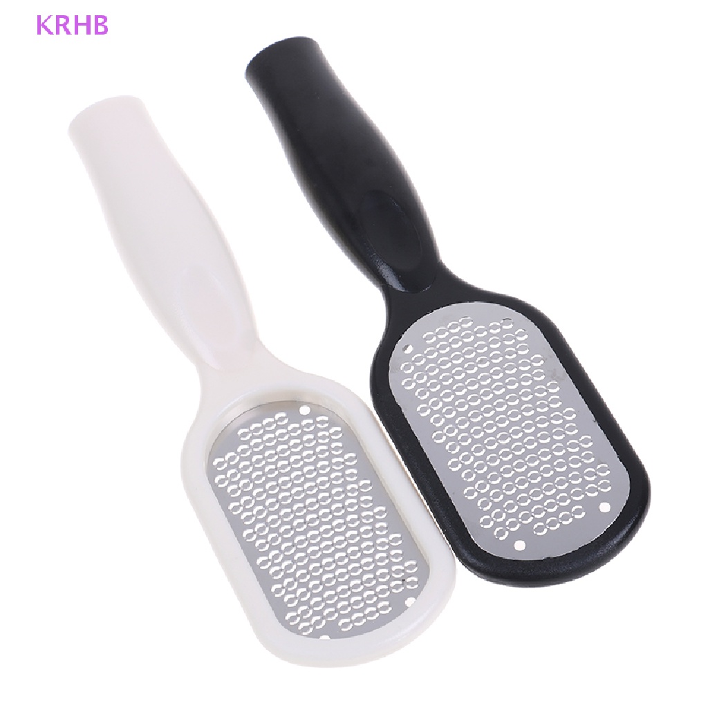 Dụng Cụ Chà Gót Chân Loại Bỏ Vết Chai Bằng Thép Không Gỉ KRHB Mới