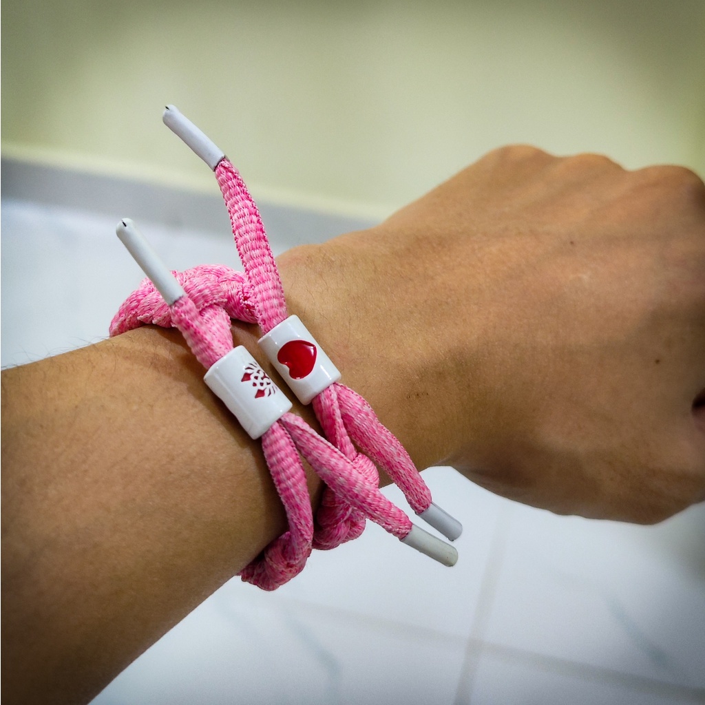 [Có Sẵn] Vòng Đeo Tay Ras Nút Kim Loại