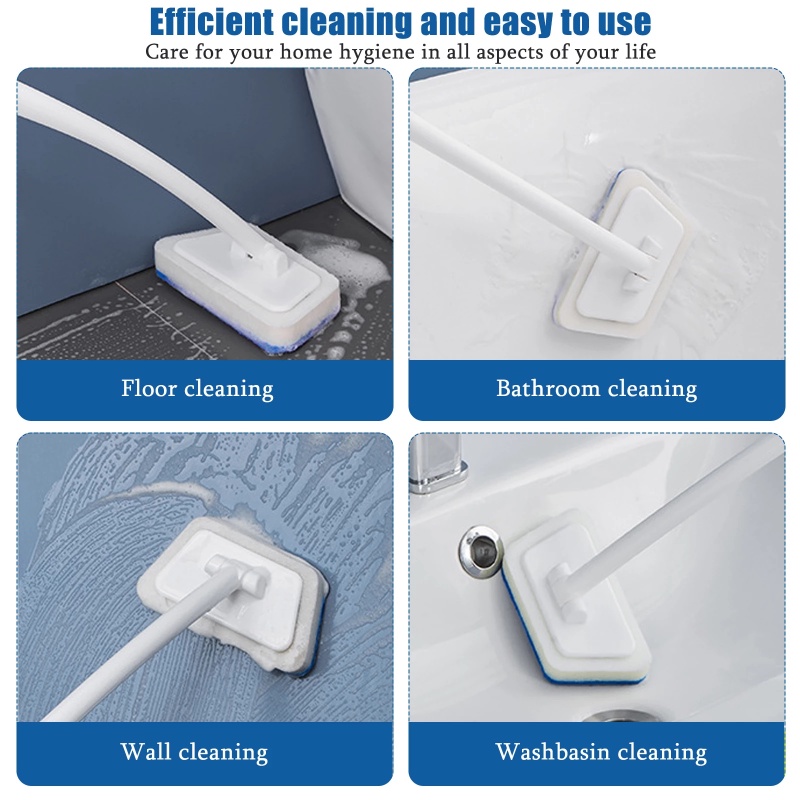 Bàn Chải Mút Xốp Chà Sàn / Kính Cửa Sổ / Nhà Tắm / Nhà Bếp Đa Năng Tháo