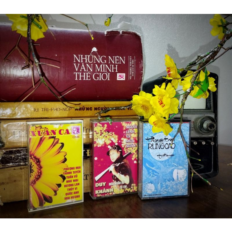 bộ 3 băng cassette nhạc xuân chất lượng