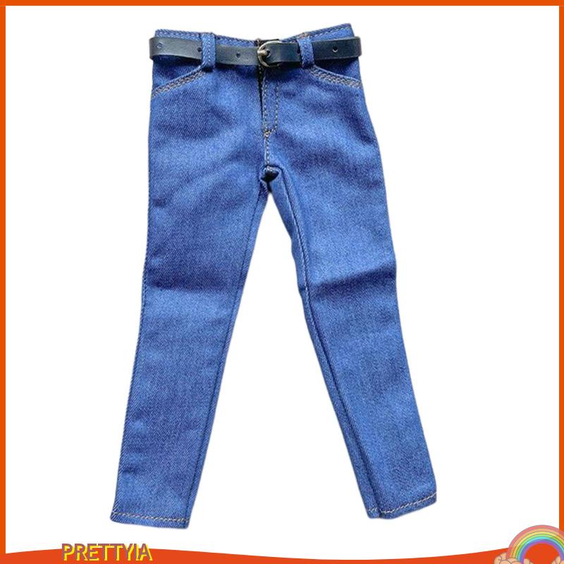 Quần Jean Dài Hóa Trang Cho Búp Bê Tỉ Lệ 1 / 6