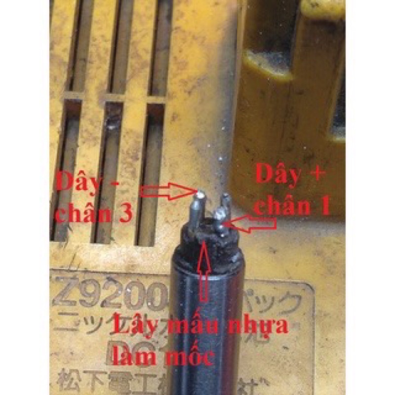Tip hàn nhật bãi 100w lắp ở tay robot Apollo Seiko soldering tips iron cartridge DS-30PAD10-B30(DCS-30D-2) 100w