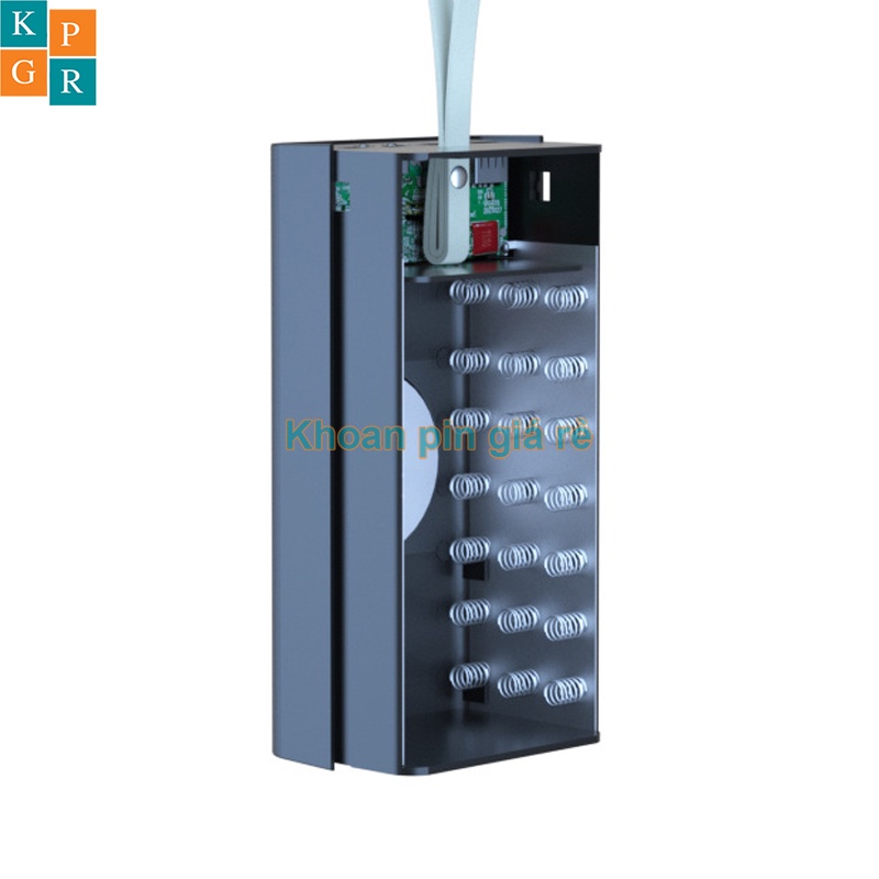 Box sạc dự phòng 21 cell 18650 sạc nhanh không dây QC 22.5W-Qi 15W