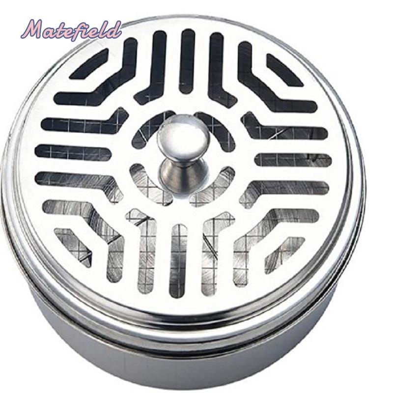Khay iNox Thắp Nhang Muỗi iNox Chống Cháy