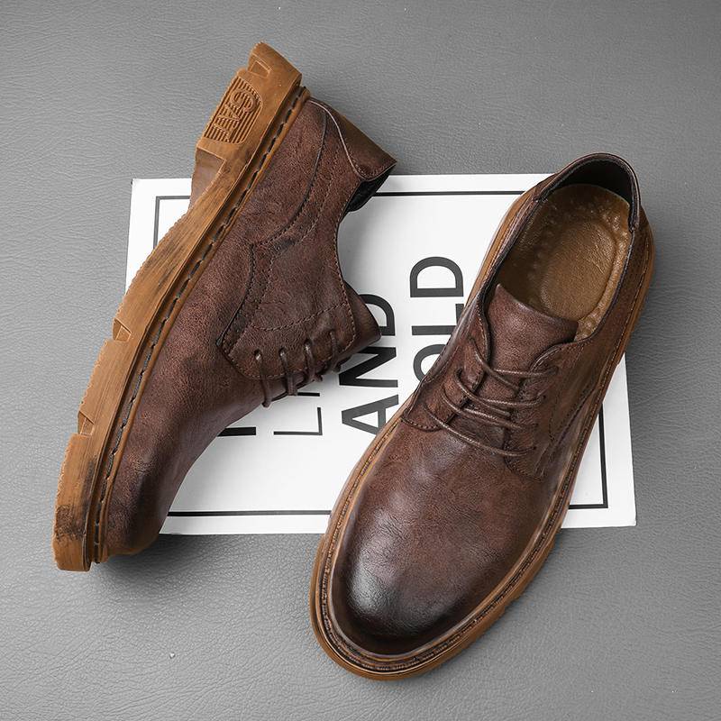 Size Lớn 39-46 giày chính hãng giày tây nam giày tây nam giày da nam công sở giày tây Da bò giày nam giày dép nam