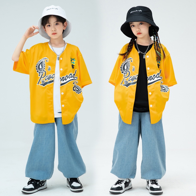Bộ Trang Phục Nhảy Hip Hop Đường Phố Tay Dài 1 # B 2 Cho Bé