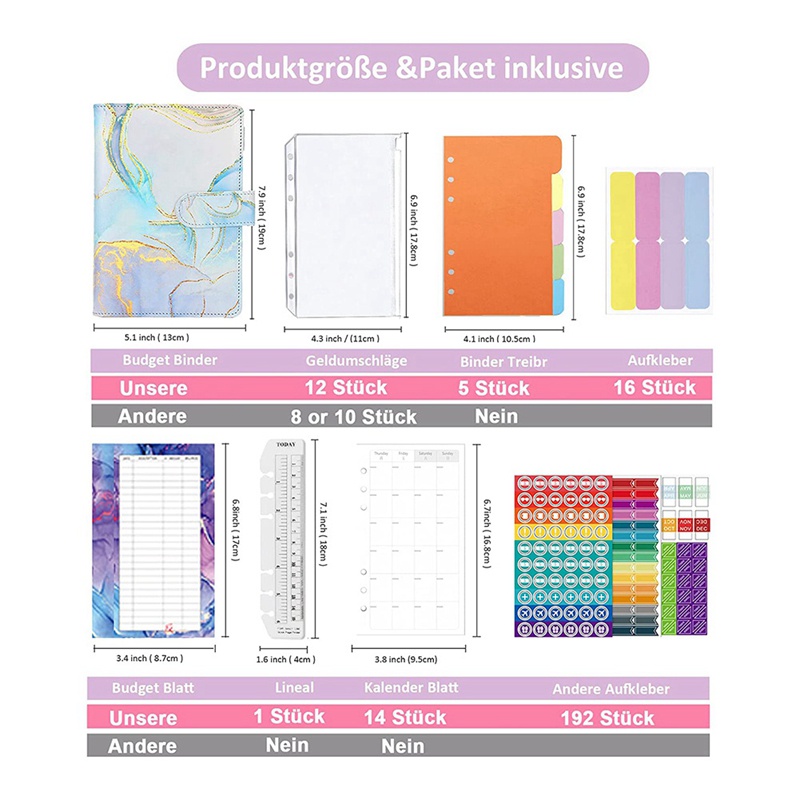 Sổ Kế Hoạch / Phong Bì / Tiền Giấy Kèm Tấm Phim