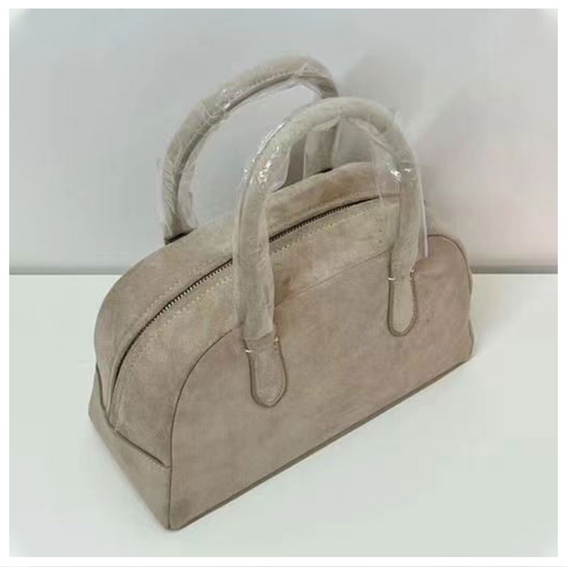 Mischa Túi Xách Đeo Vai Phủ Lông Sức Chứa Lớn Màu Trơn Thời Trang Thu Đông