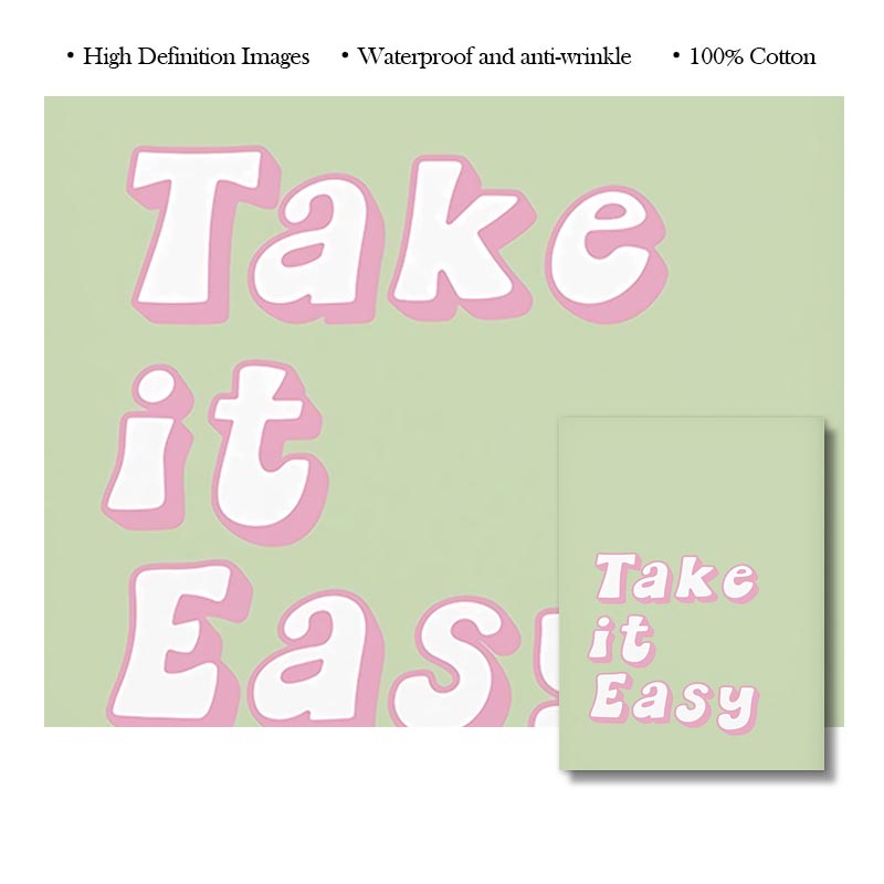 Tranh Vải Bạt Treo Tường Trang Trí Phong Cách Trừu Tượng