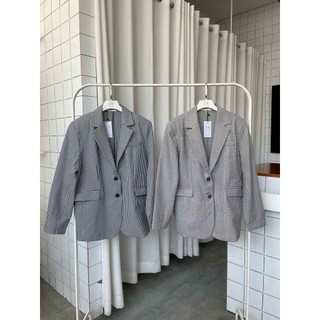 Áo khoác blazer oversized vintage TK - AKTK043