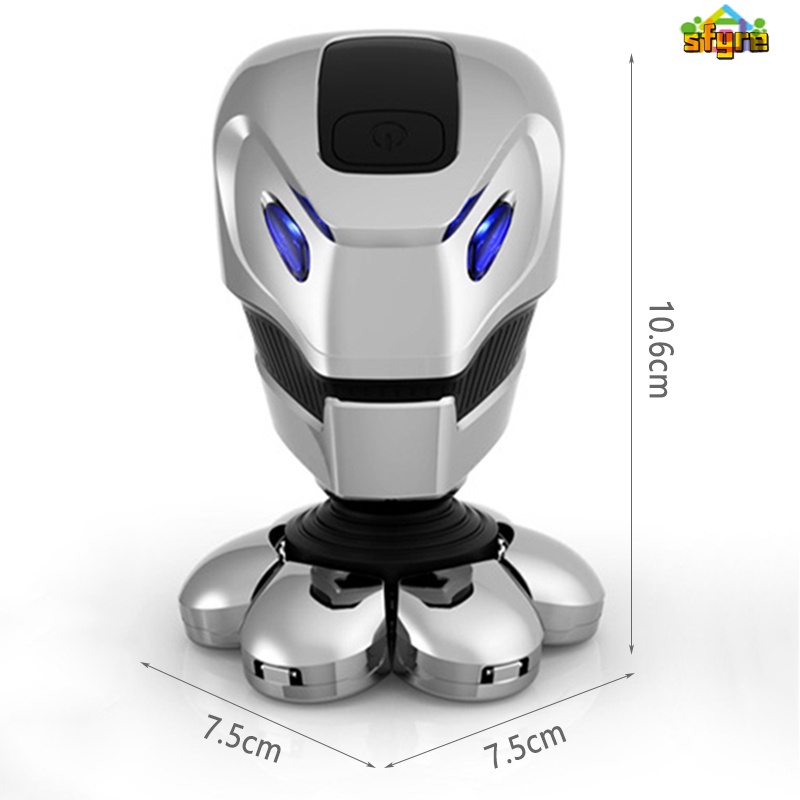 Máy Cạo Râu Điện 7 Trong 1 Không Dây Chống Thấm Nước Có Thể Sạc Lại Cho Nam