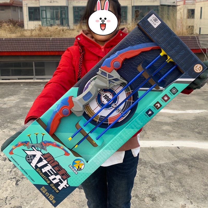 Đồ chơi Bắn Cung có đèn led có bia hồng tâm - Cung tên đồ chơi - Mũi tên bắn cung - Đồ chơi trẻ em - Đồ chơi nhập khẩu