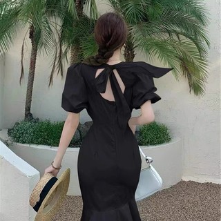 Đầm Đuôi Cá Dáng Dài Siêu Tôn Dáng