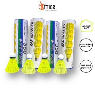 Ống cầu lông nhựa Yonex, Feihang chính hãng siêu bền, 6 quả tiện lợi