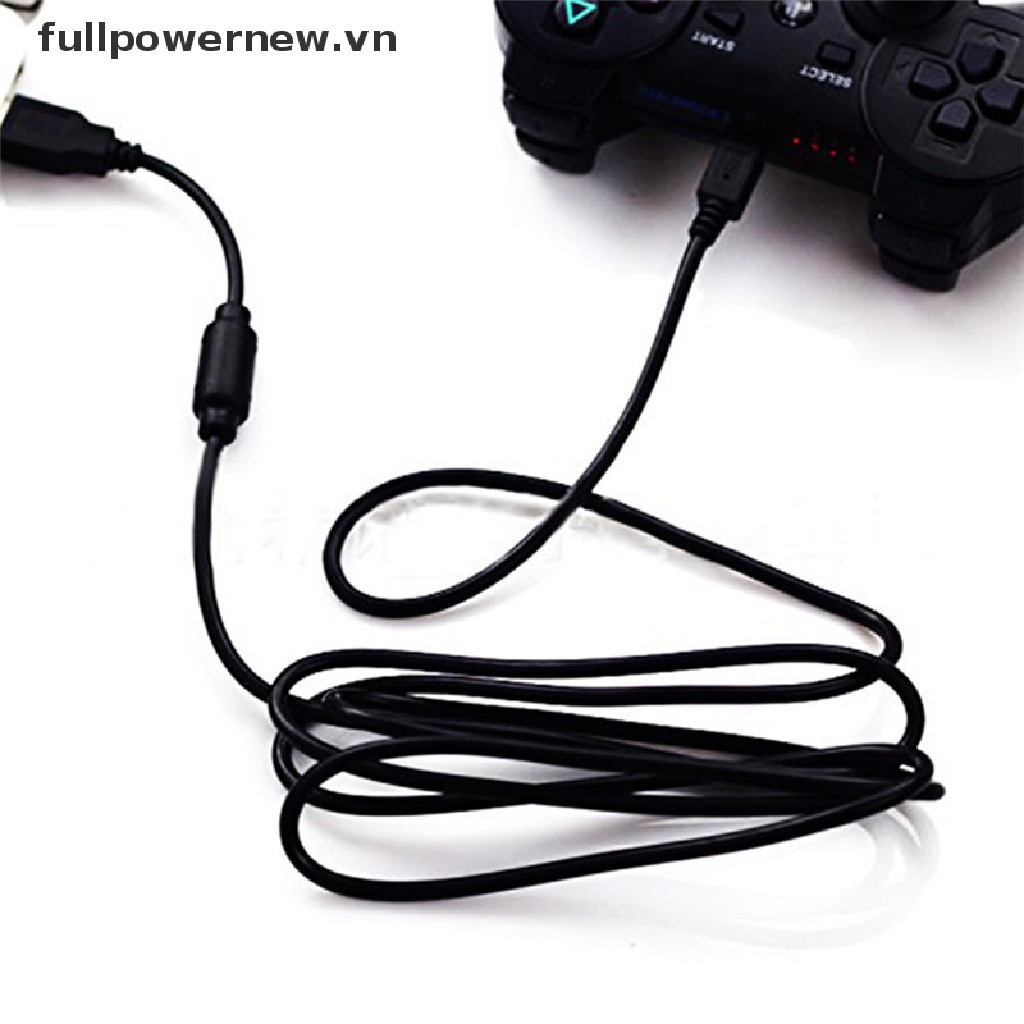 Dây Cáp Sạc 1.8M USB 2.0 5-Pin Cho Tay Cầm Chơi Game Ps3