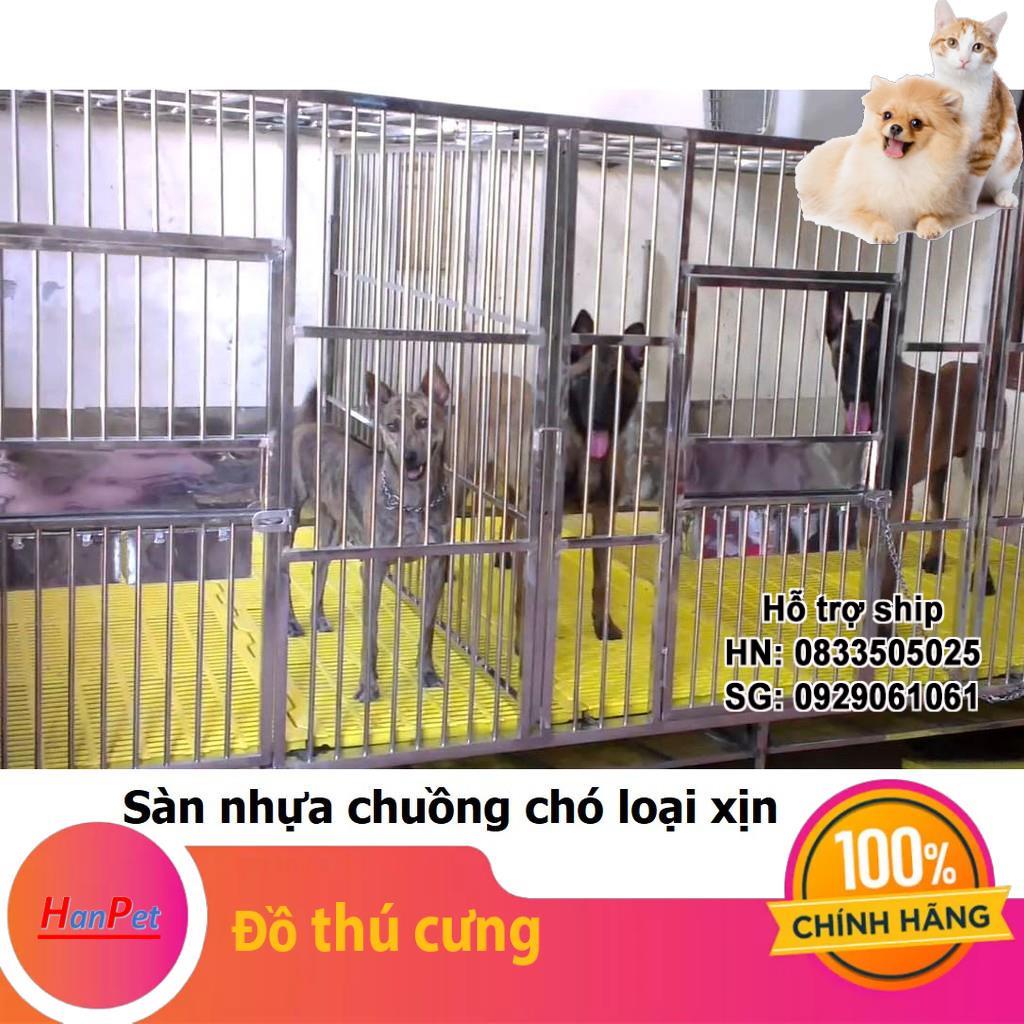 Tấm nhựa ghép sàn chuồng chó mèo 40x55cm (Loại 1 nặng 1,4kg)Sàn nhựa chó siêu bền bảo hành 12 tháng
