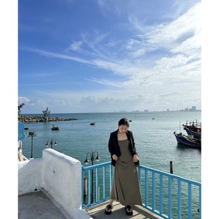 Milo dress 💕- Đầm Thun Hai Dây Suông Dài Hack Dáng Basic