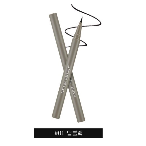 NATURE REPUBLIC Bút Kẻ Mắt Nước Chống Nhòe Tự Nhiên 0.5G