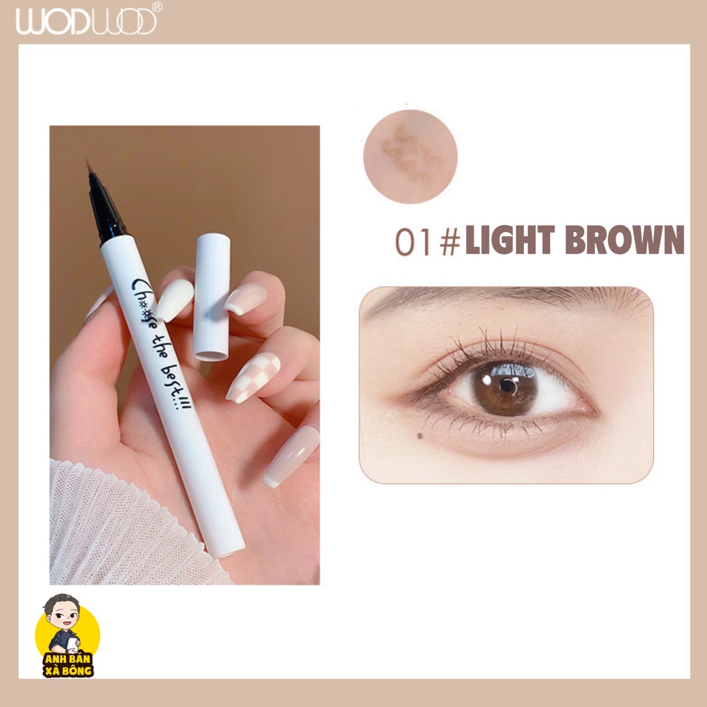 Bút Kẻ Bọng Mắt WODWOD Bling Big Eye Silkworm Eye Pencil W882