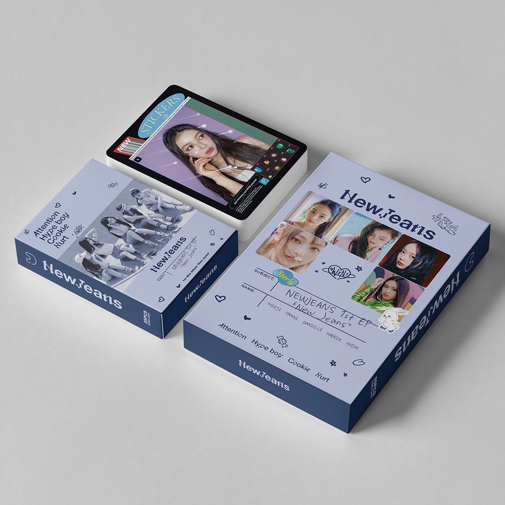 Kpop NewJeans Album《New Jeans》Photocard MINJI Lomo Card