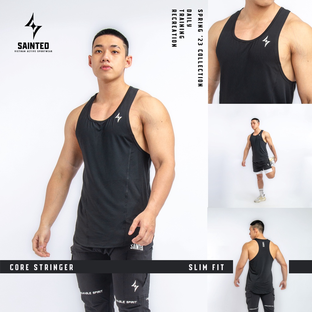 Áo Core Stringer tập gym thoáng mát | SAINTED