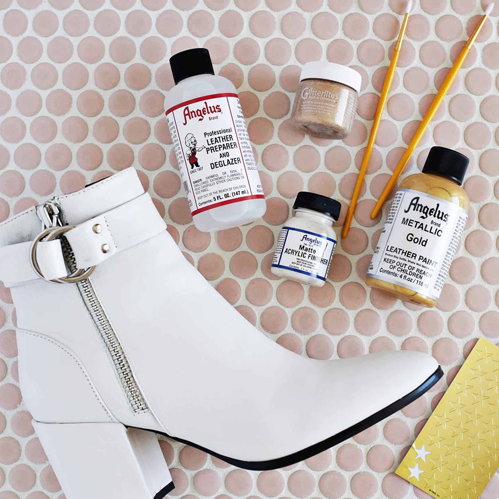 Dung dịch tẩy màu trước khi repaint, custom giày túi xách Angelus Preparer