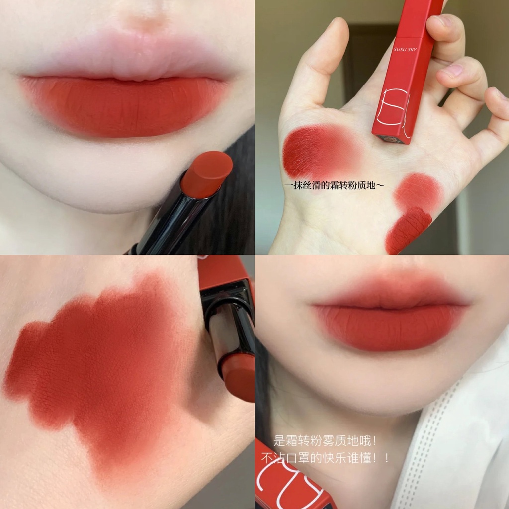 Son Môi Chống Thấm Nước Lâu Trôi Với 6 Màu Lựa Chọn
