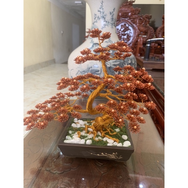 Hanmade Cây Tùng uốn bằng dây đồng
