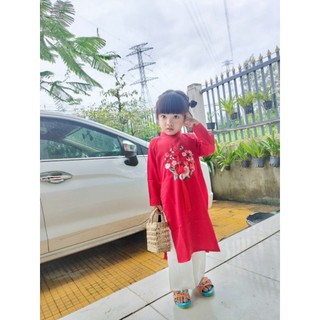áo dài tết cho bé gái