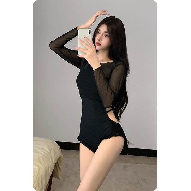Bộ đồ bơi hai mảnh hở lưng phong cách quyến rũ kiểu Pháp cho nữ
