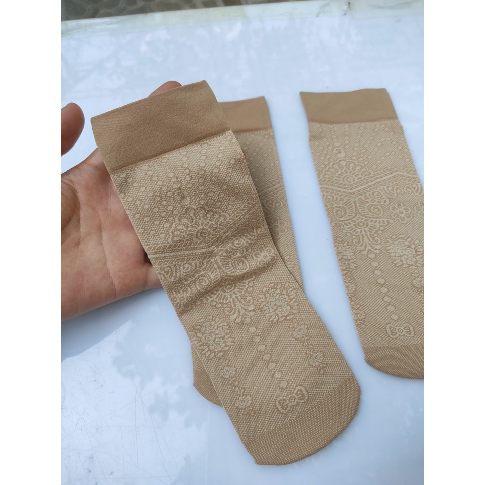 5 đôi tất da dày, tất gấm, tất cho bà cho mẹ