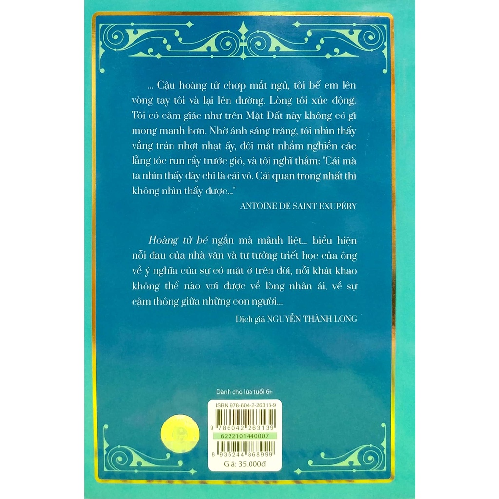 Sách - Hoàng tử bé  - Kim Đồng