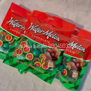 Kẹo Socola Dưa Hấu Đỏ Nhân Sữa Trắng Việt Thái Gói 280g