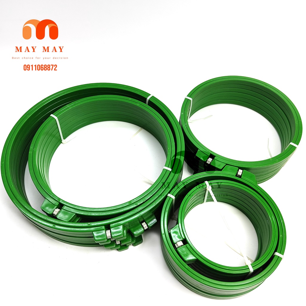 Bàn căn - Khung thêu bằng nhựa xanh đủ size chắc chắn combo 10 cái