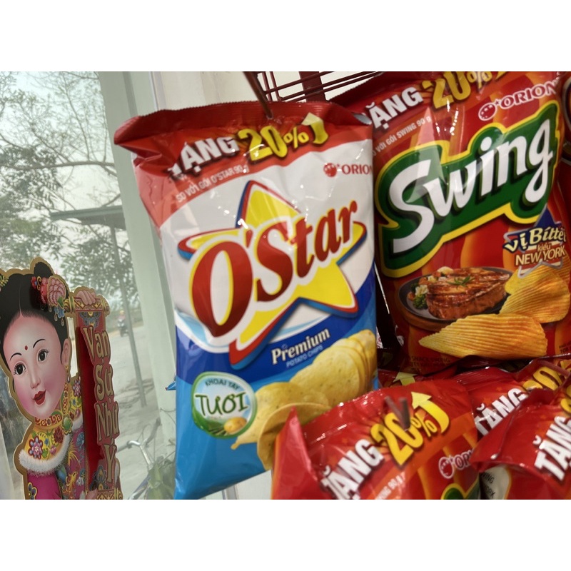 Bánh Snack O'Star Orion Swing 108g