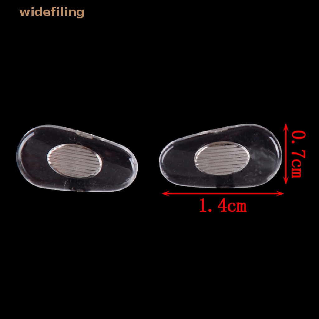 Bộ 10 Cặp Đệm Mũi Bằng silicone Cho Mắt Kính