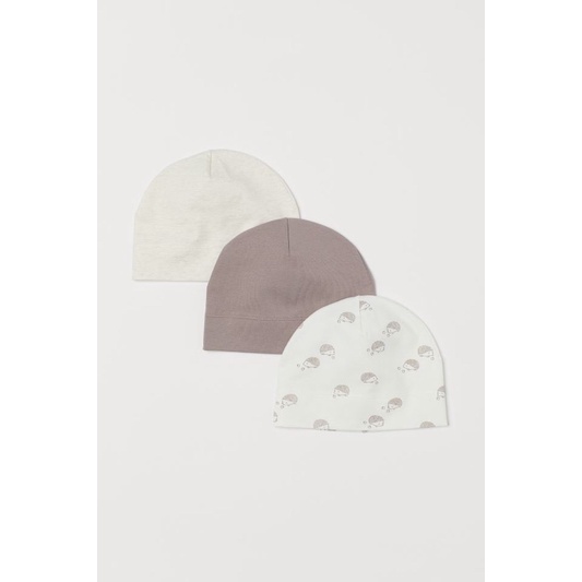 Set 3 Mũ cotton Hm Auth | Săn sale Hm japan