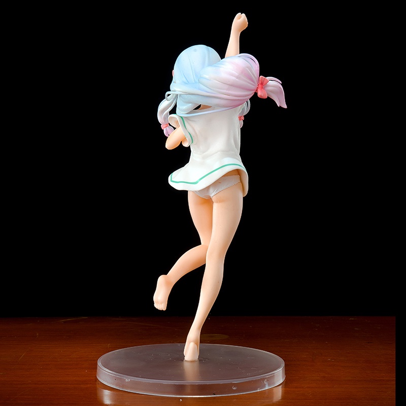 Áo Thun In Hình Nhân Vật Anime Sagiri Izumi 24Cm Mô Hình Đồ Chơi Cô Gái Gợi Cảm Bằng PVC