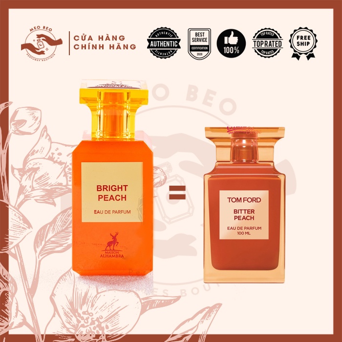 🐈𝒎𝒆𝒐𝒃𝒆𝒐𝒕𝒉𝒐𝒎𝒕𝒉𝒐🐈 nước hoa hương đào sang trọng 𝗕𝗿𝗶𝗴𝗵𝘁 𝗣𝗲𝗮𝗰𝗵 𝗗𝘂𝗯𝗮𝗶 𝗯𝗮̉𝗻 𝗱𝘂𝗽𝗲 𝗧𝗙 𝗕𝗶𝘁𝘁𝗲𝗿 𝗣𝗲𝗮𝗰𝗵 𝗺𝗶𝗻𝗶