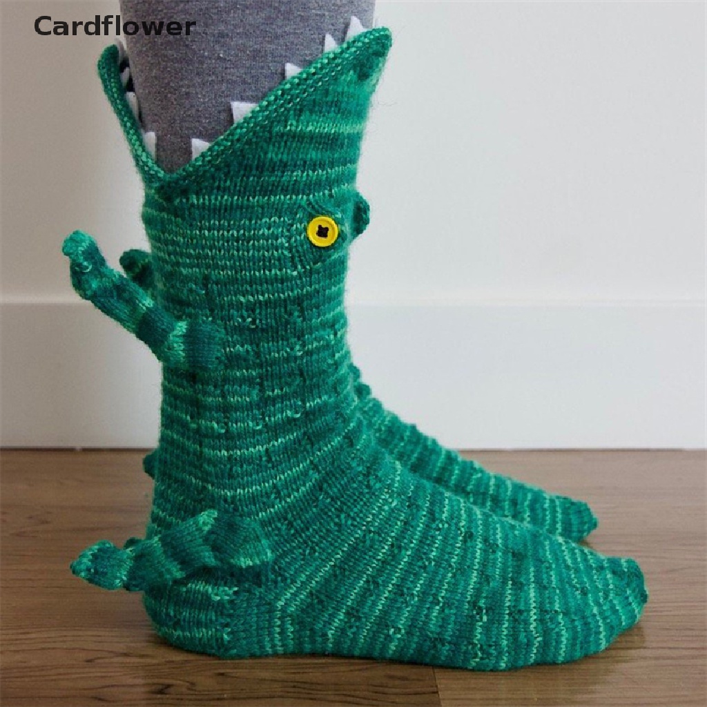 Vớ Dệt Kim Giữ Ấm Sàn Nhà Họa Tiết Giáng Sinh Cho Nam Nữ