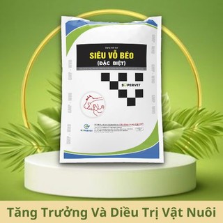 Siêu vỗ béo giúp vật nuôi bổ sung thêm các dinh dưỡng giảm còi cọc tăng trọng nhanh