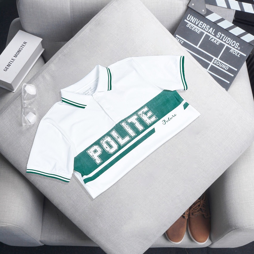 Áo thun nam POLO trơn vải cá sấu cao cấp ngắn tay - POLO POLITE FUTURE